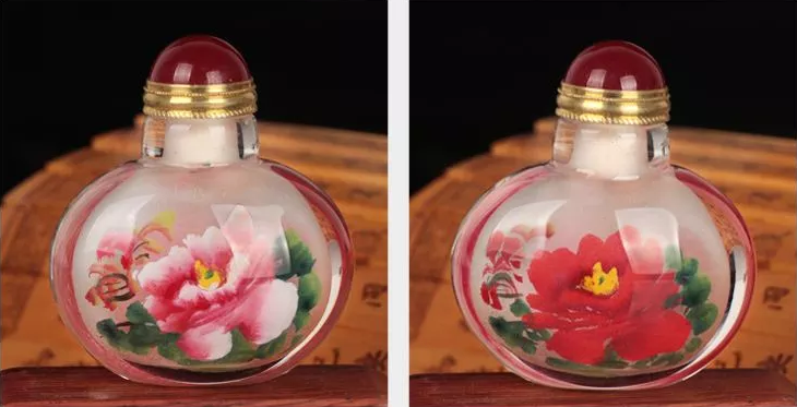 壺里有乾坤，手工內(nèi)畫鼻煙壺