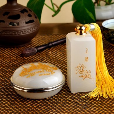 金絲入扣，細(xì)膩晶瑩的文房印璽（一）