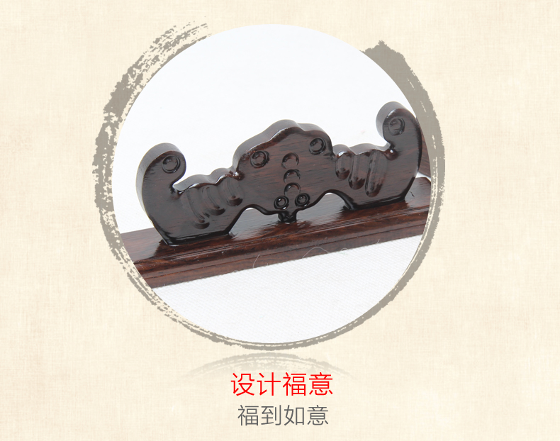 樸拙厚重，黑梓木蝙蝠筆架