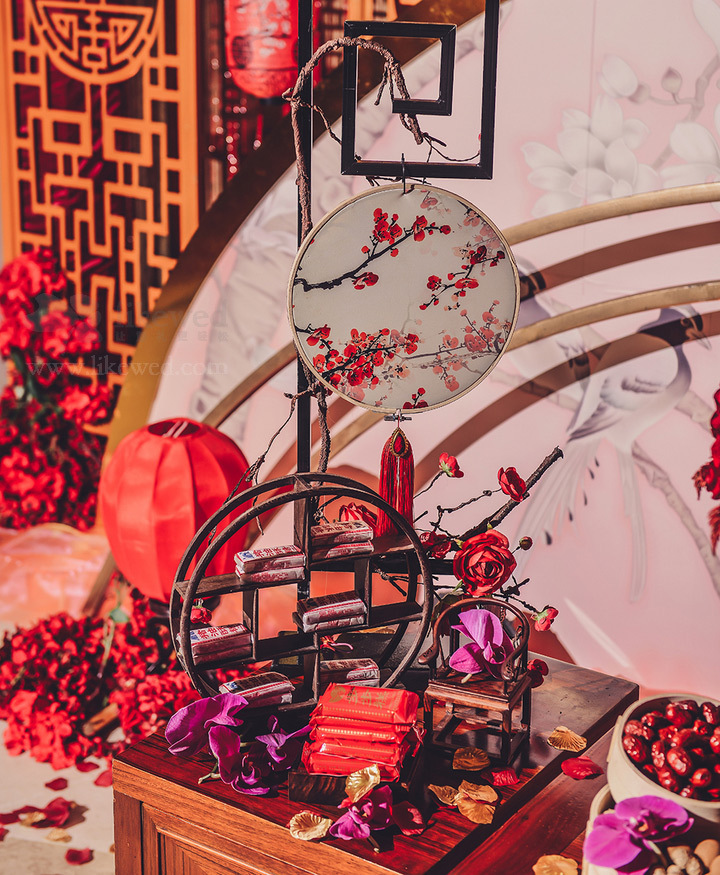 一場(chǎng)最美中國(guó)傳統(tǒng)婚禮，中式婚禮中的一角