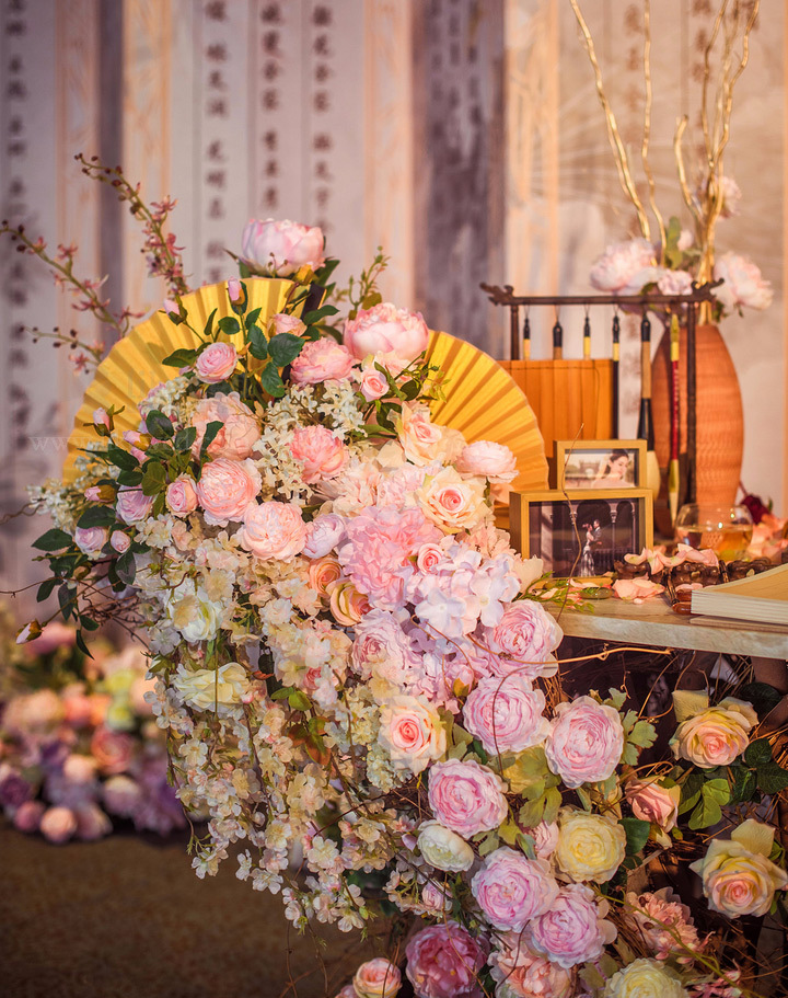 一場(chǎng)最美中國(guó)傳統(tǒng)婚禮，中式婚禮中的一角