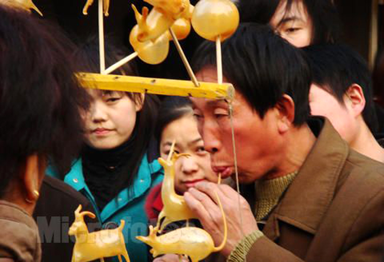 北京民俗文化，栩栩如生的民俗畫