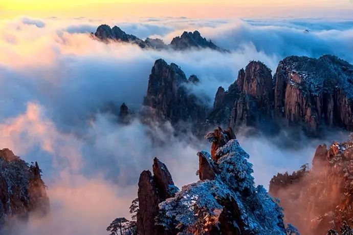 大美黃山：40幅黃山風(fēng)景攝影！