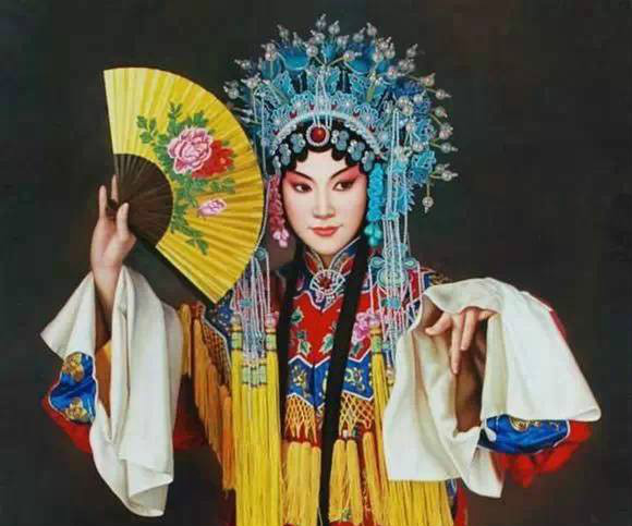 油畫中的京劇人物，美的不可思議！