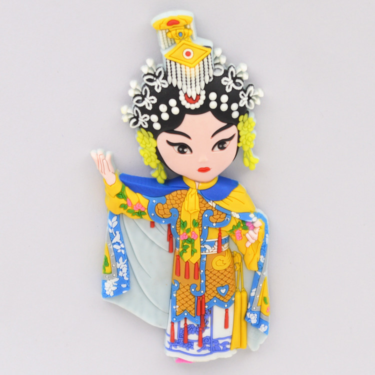 中國風(fēng)Q版京劇臉譜圖片