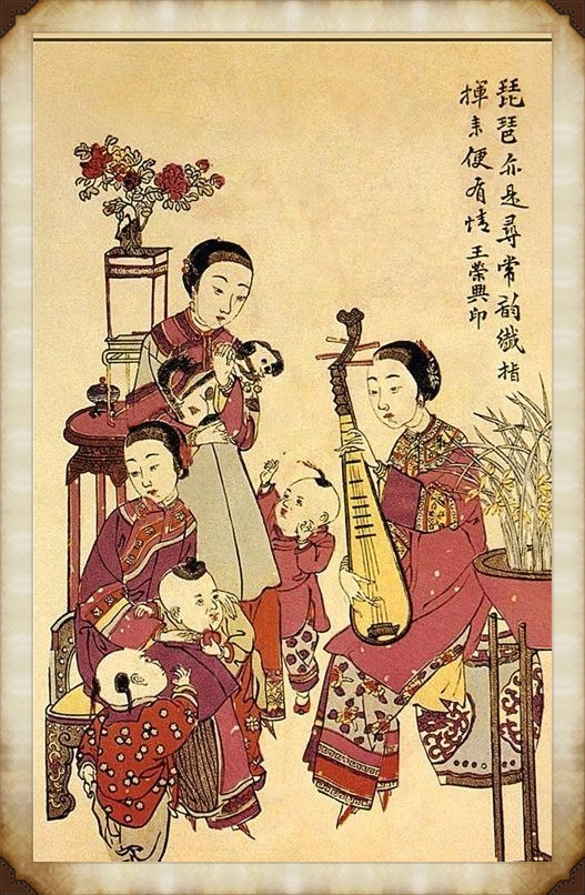 57張木板年畫圖集，帶你回味中國風