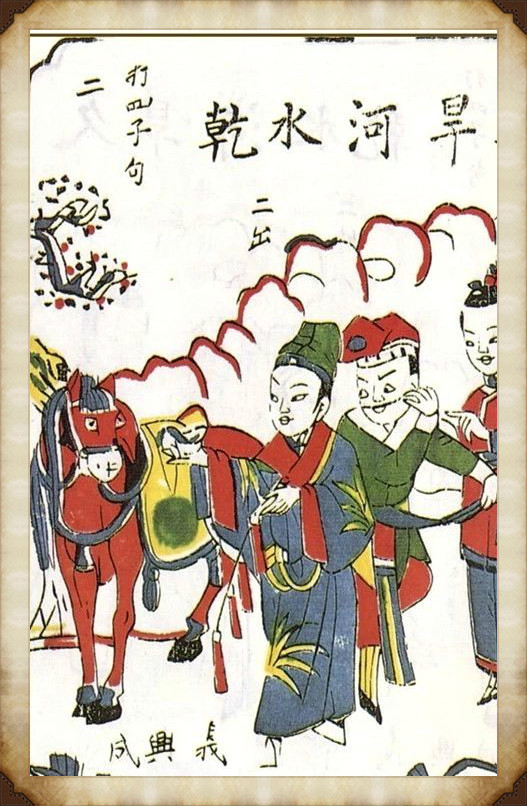 57張木板年畫圖集，帶你回味中國風