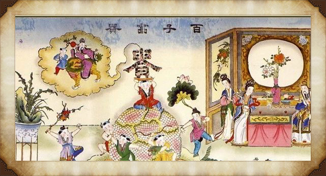 57張木板年畫圖集，帶你回味中國風