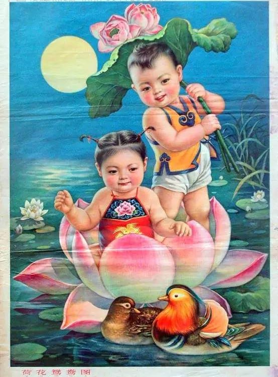 60年代古老的中國年畫，值得珍藏的回憶！
