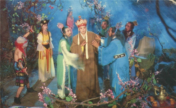 老版《西游記》攝影，美如畫的劇照