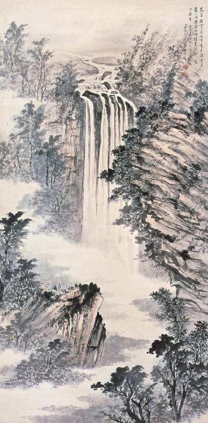 國(guó)畫(huà)山水圖集(41張)，高清國(guó)畫(huà)圖片欣賞