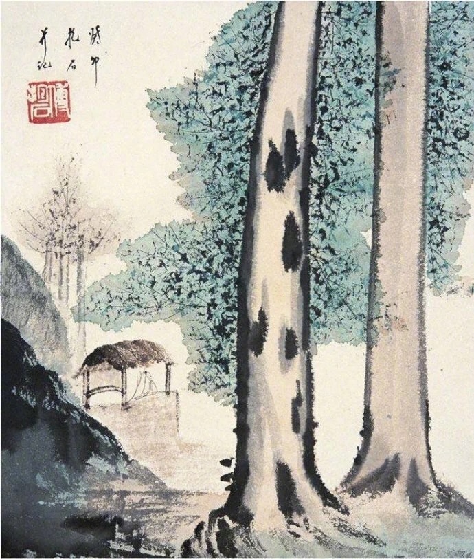國(guó)畫(huà)山水圖集(41張)，高清國(guó)畫(huà)圖片欣賞
