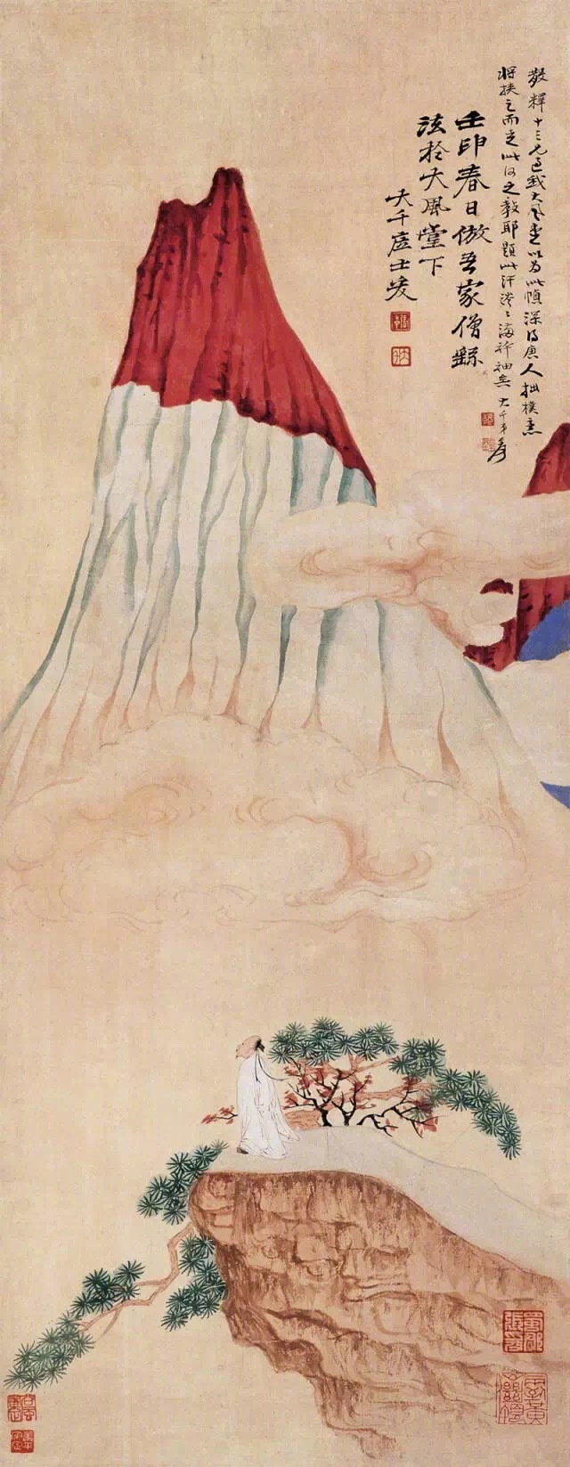 國(guó)畫(huà)山水圖集(41張)，高清國(guó)畫(huà)圖片欣賞