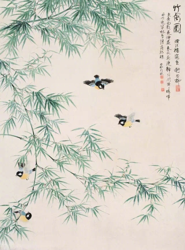 超美國畫圖集欣賞(52張)，高清國畫圖片賞析