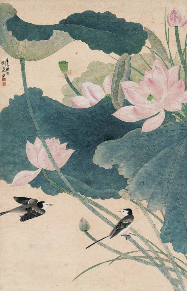 超美國畫圖集欣賞(52張)，高清國畫圖片賞析