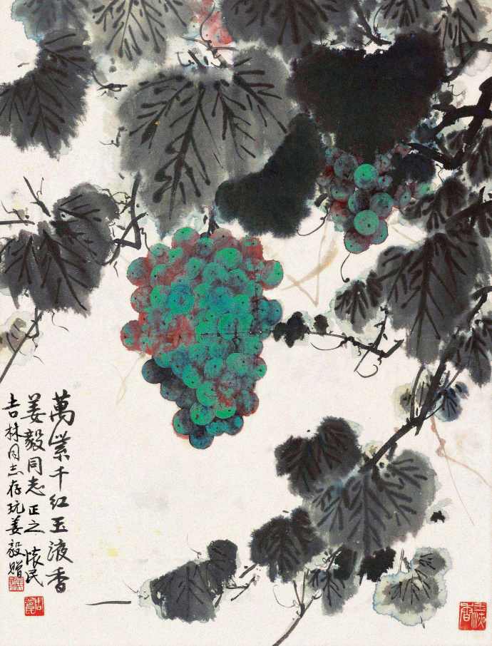 超美國畫圖集欣賞(52張)，高清國畫圖片賞析