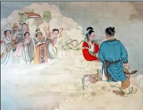 七夕賞最美《牛郎織女》連環(huán)畫，墨浪作品