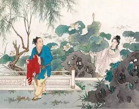 七夕賞最美《牛郎織女》連環(huán)畫，墨浪作品