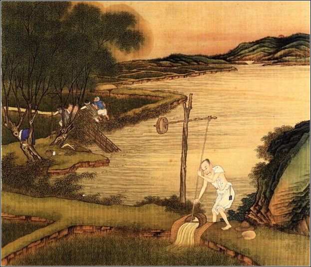中國(guó)24節(jié)氣古畫圖，超美國(guó)畫插畫欣賞