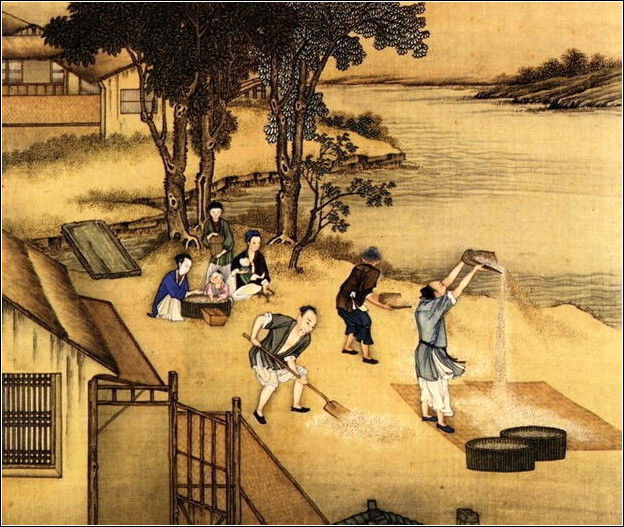 中國(guó)24節(jié)氣古畫圖，超美國(guó)畫插畫欣賞