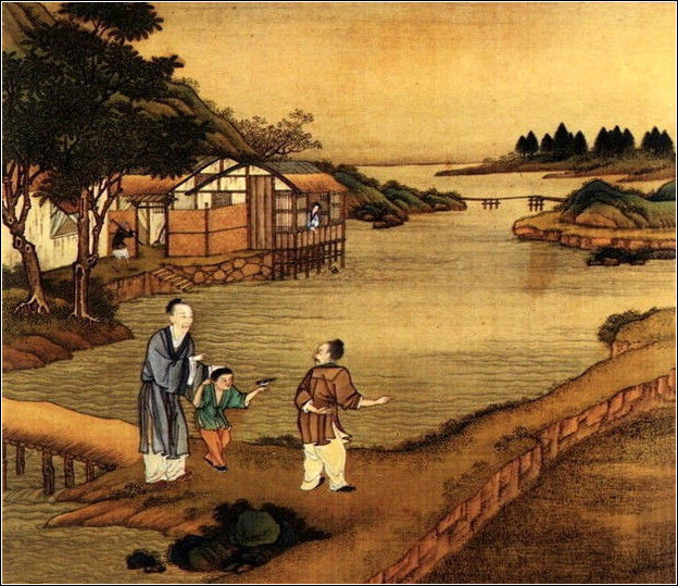 中國(guó)24節(jié)氣古畫圖，超美國(guó)畫插畫欣賞
