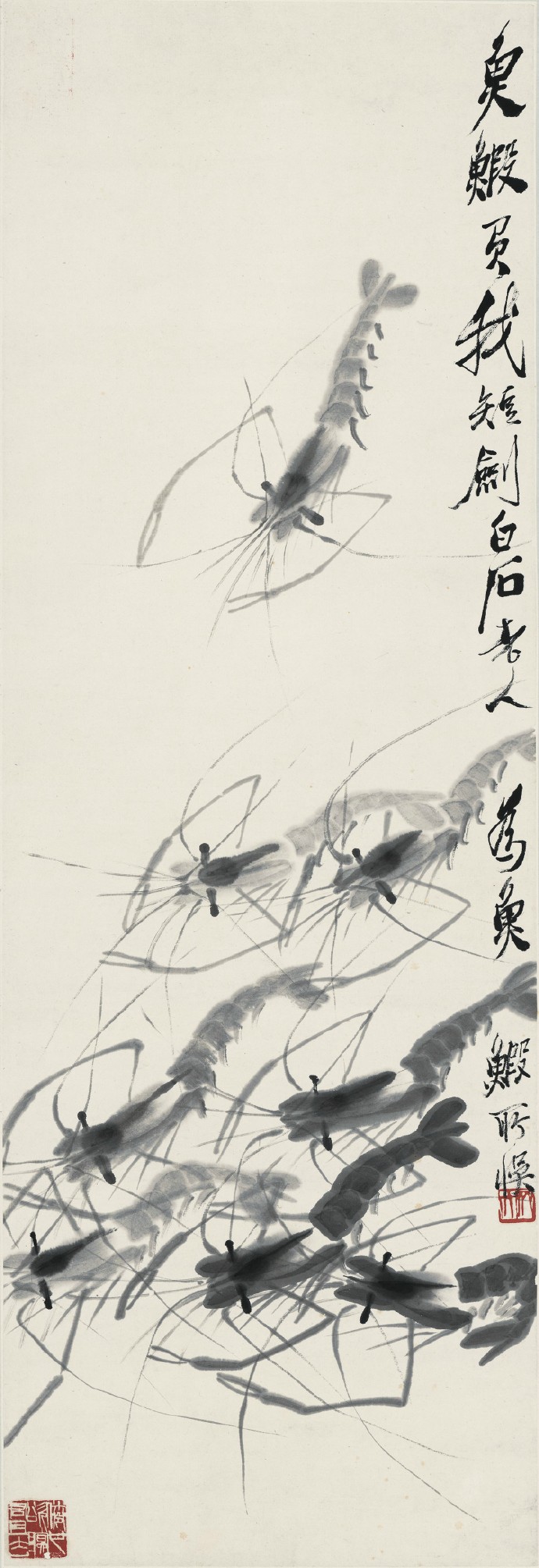齊白石作品集合（90張），齊白石國畫作品欣賞