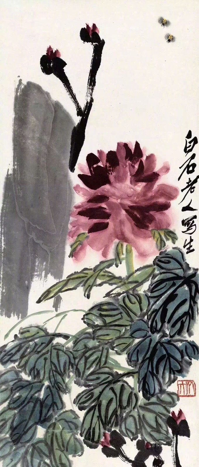 齊白石作品集合（90張），齊白石國畫作品欣賞