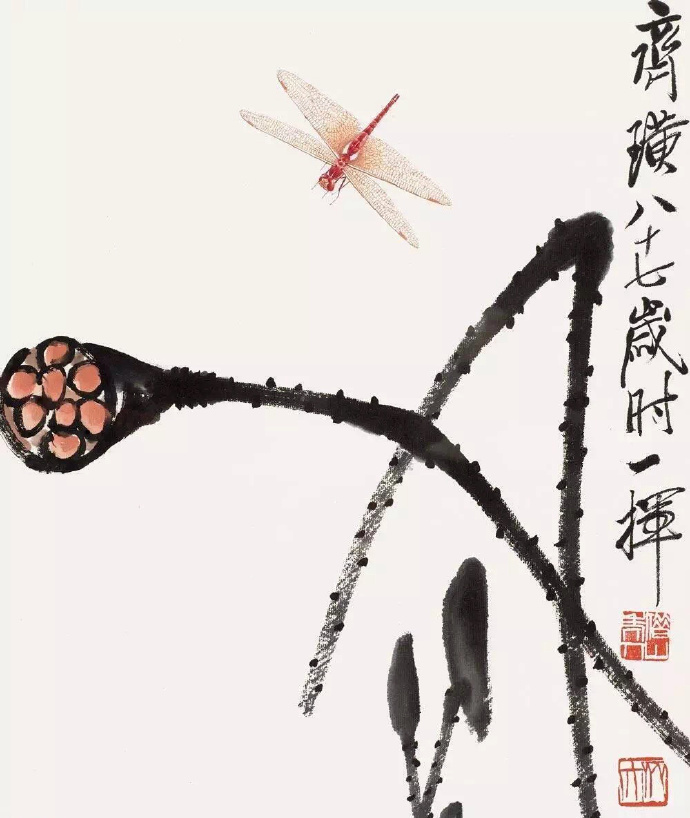 齊白石作品集合（90張），齊白石國畫作品欣賞
