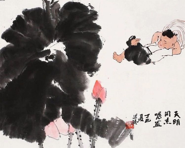 國畫里的兒童，萌翻六一兒童節(jié)！