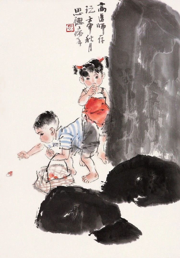 國畫里的兒童，萌翻六一兒童節(jié)！