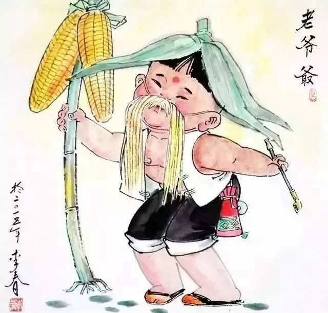 國畫里的兒童，萌翻六一兒童節(jié)！