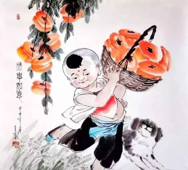 國畫里的兒童，萌翻六一兒童節(jié)！