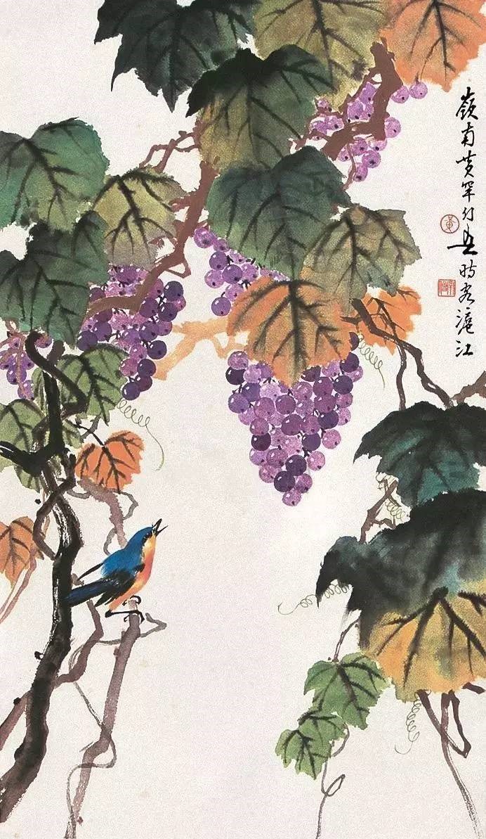 美人如葡萄，秀美如國畫！