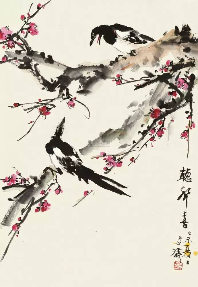 王雪濤國畫作品：28幅精品畫梅美極了！