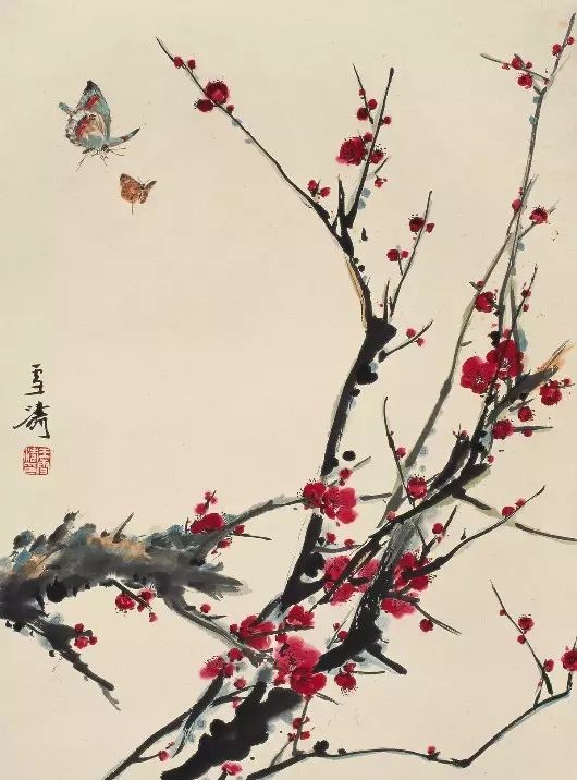 王雪濤國畫作品：28幅精品畫梅美極了！