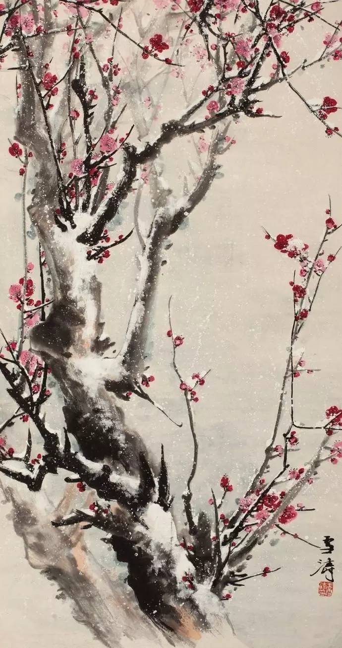 王雪濤國畫作品：28幅精品畫梅美極了！