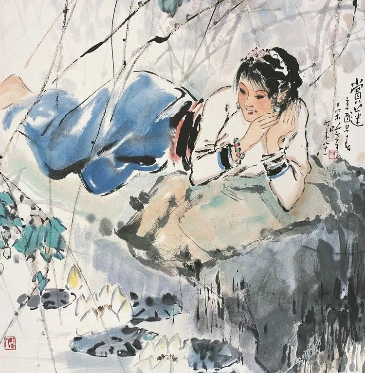 詩意中國畫：宋吟可人物國畫欣賞
