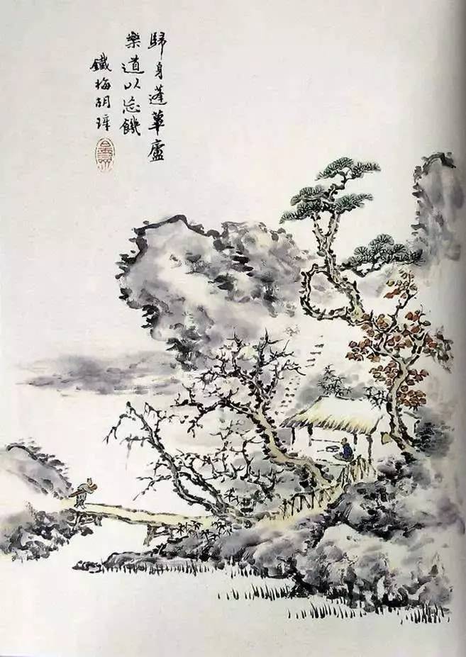 《芥子園畫(huà)譜》山水集合，精選賞析！