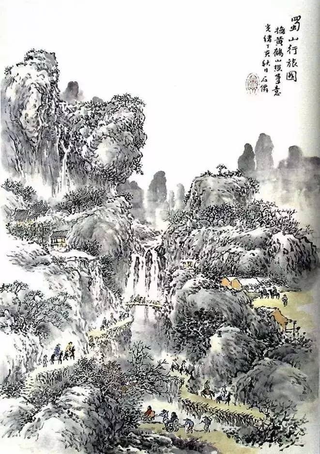 《芥子園畫(huà)譜》山水集合，精選賞析！
