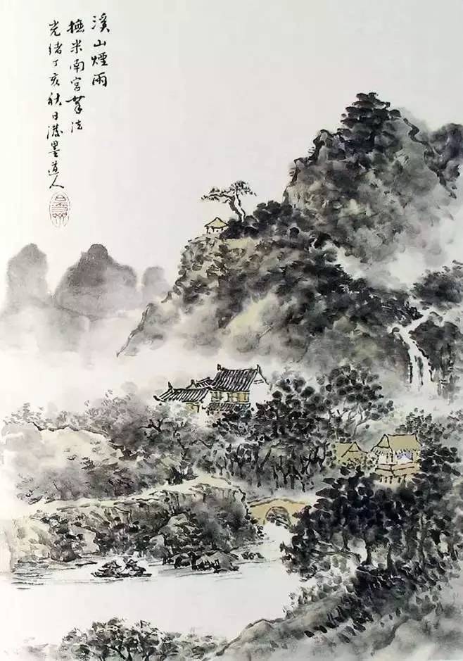 《芥子園畫(huà)譜》山水集合，精選賞析！