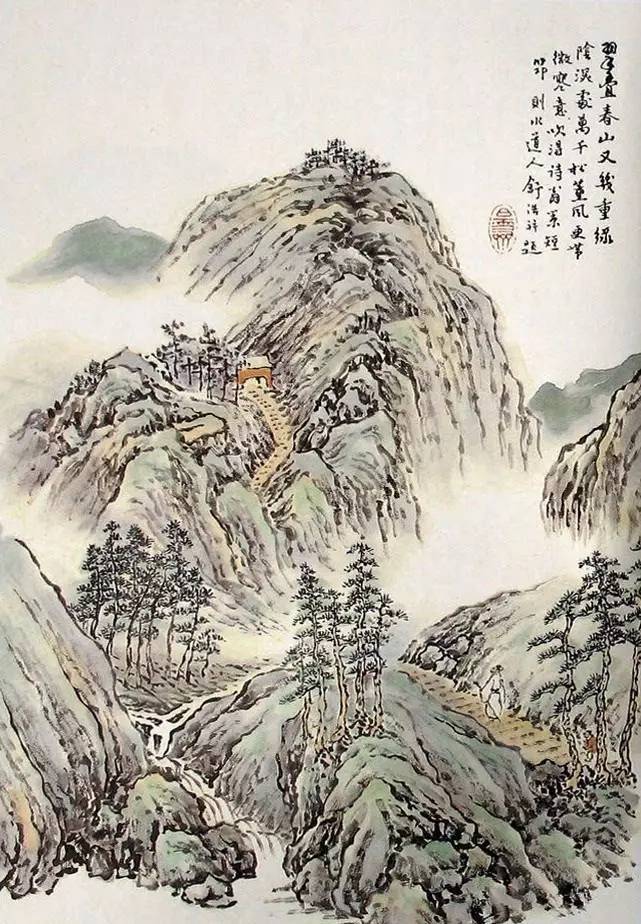 《芥子園畫譜》山水集合，精選賞析！
