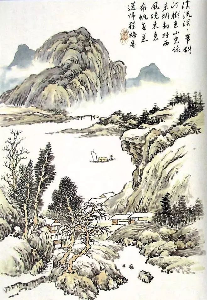 《芥子園畫譜》山水集合，精選賞析！