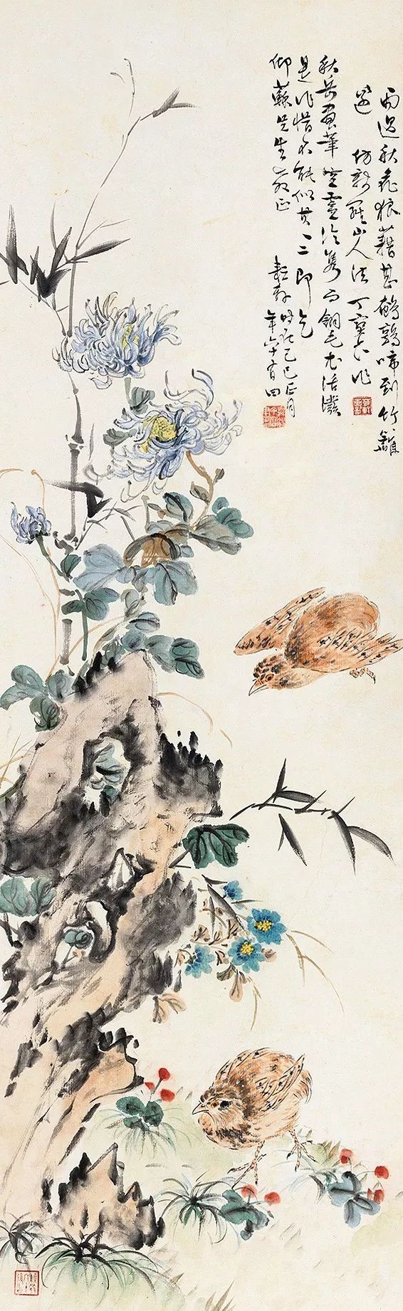 唯美精致的國(guó)畫：丁寶書花鳥作品欣賞