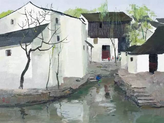 吳冠中的水墨國畫集合，中國藝術最顯眼的景觀