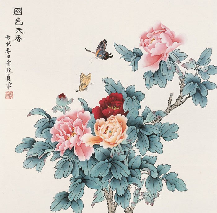 寫(xiě)實(shí)意境國(guó)畫(huà)，精美傳統(tǒng)中國(guó)畫(huà)