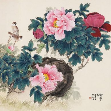 寫實(shí)意境國畫，精美傳統(tǒng)中國畫