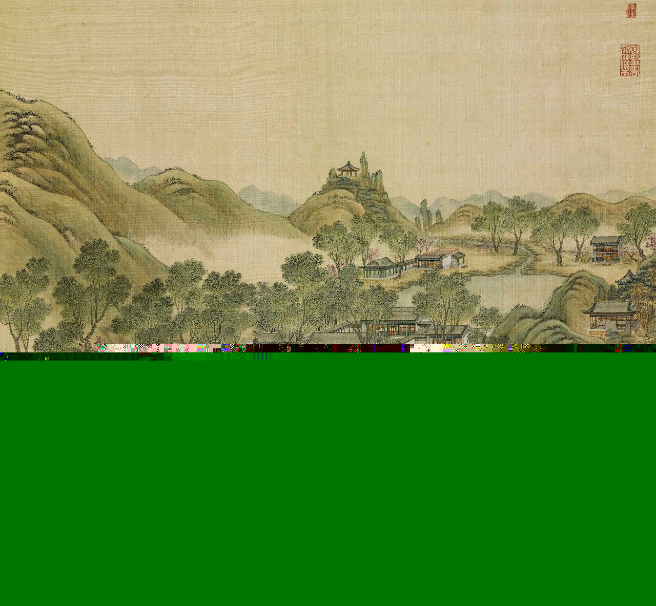 國畫：傾世絕美圓明園比你想像的更美《二》