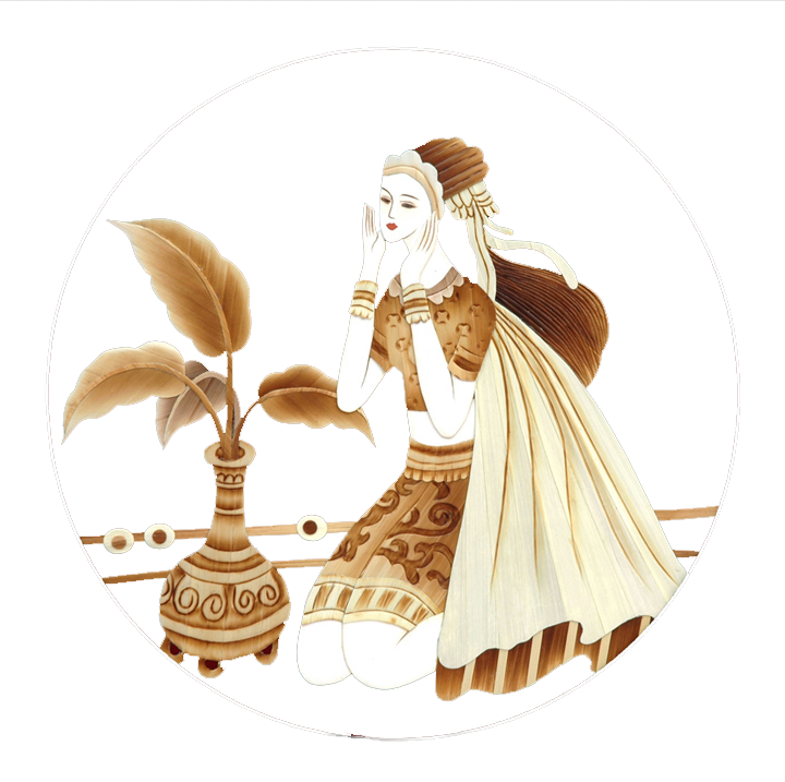 中國(guó)傳統(tǒng)手工工藝精美的蘆葦畫(huà)欣賞