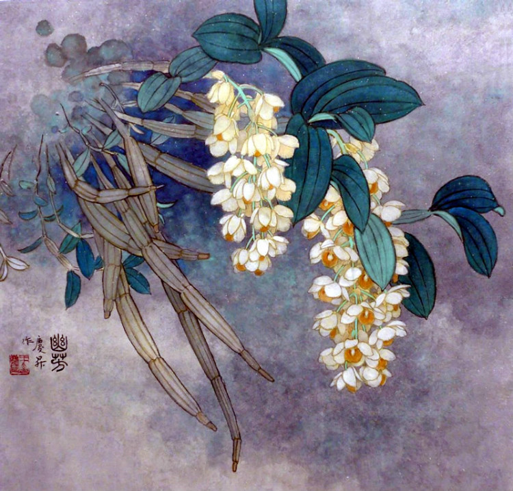 王慶生精美工筆花鳥(niǎo)圖欣賞