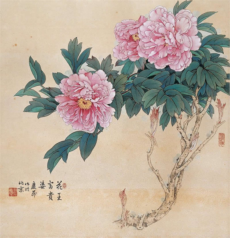 王慶生精美工筆花鳥(niǎo)圖欣賞